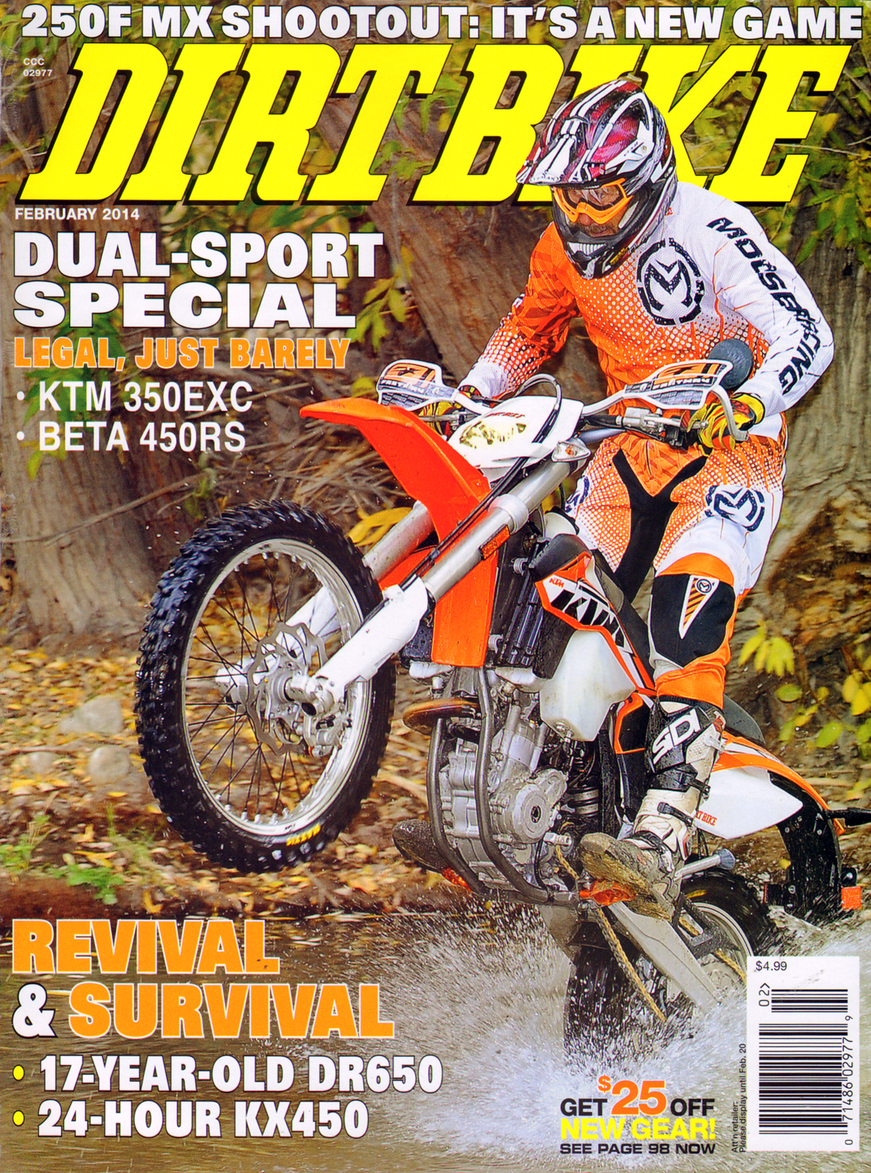 Dirt-Bike February 01, 2014 Issue Cover