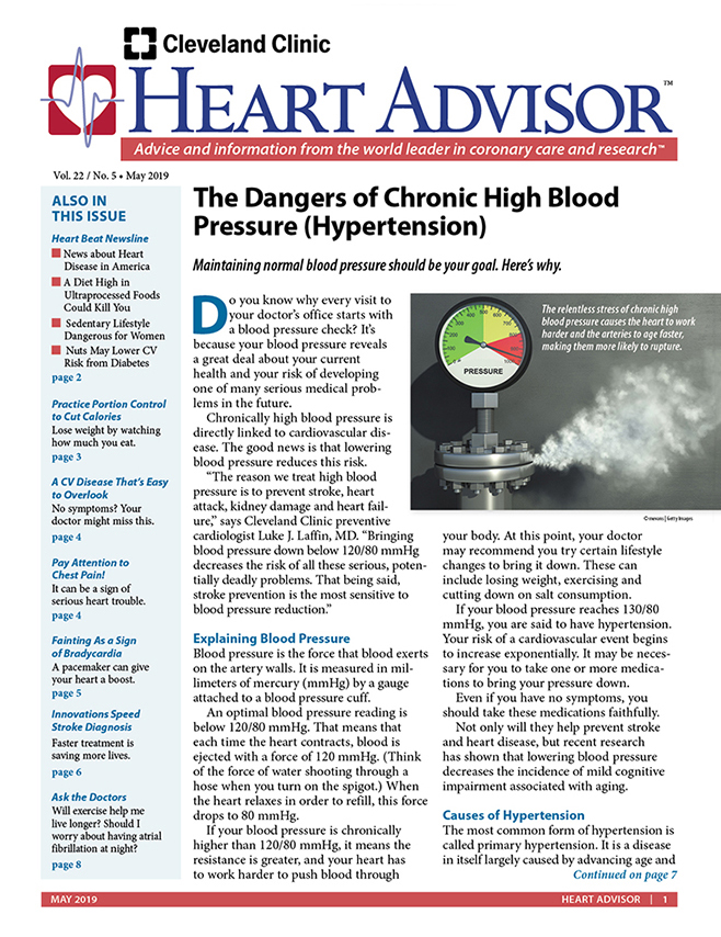 Heart-Advisor May 01, 2019 Issue Cover