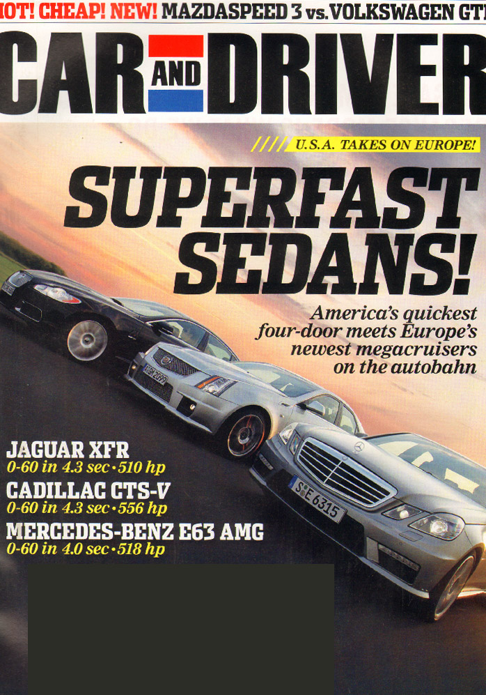 Car-And-Driver December 01, 2009 Issue Cover