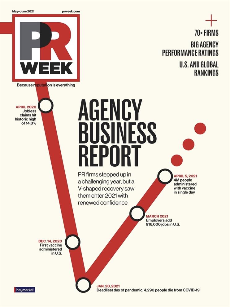 prweek May 01, 2021 Issue Cover