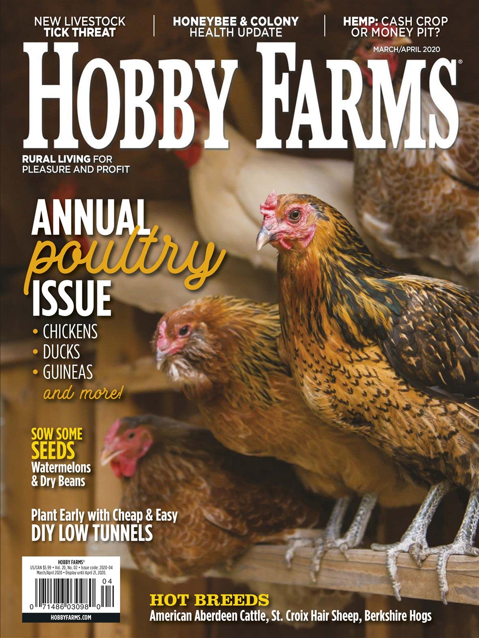 Hobby-Farms March 01, 2020 Issue Cover