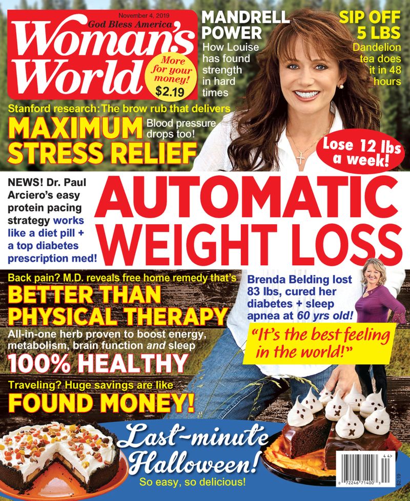 Womans-World November 04, 2019 Issue Cover