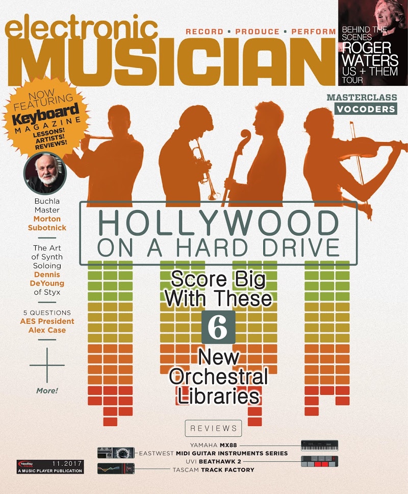 Electronic-Musician November 01, 2017 Issue Cover