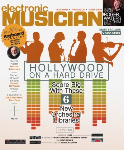 Electronic Musician November 01, 2017 Issue Cover