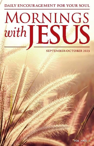 Mornings-with-Jesus September 01, 2023 Issue Cover