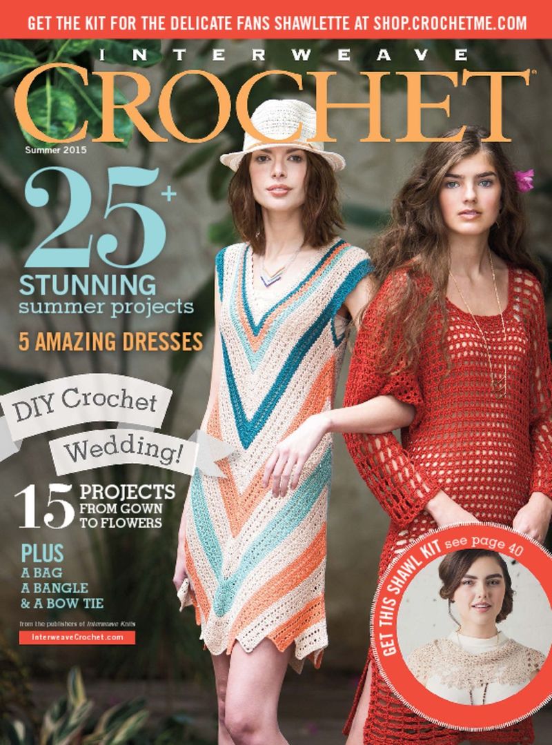 Interweave-Crochet June 01, 2015 Issue Cover