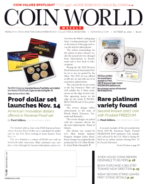 Coin-World-Weekly October 31, 2022 Issue Cover