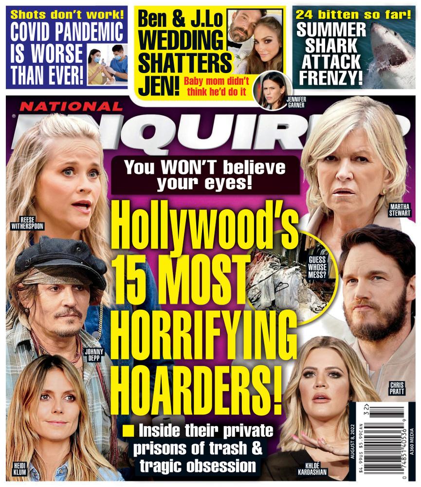 national-enquirer August 08, 2022 Issue Cover