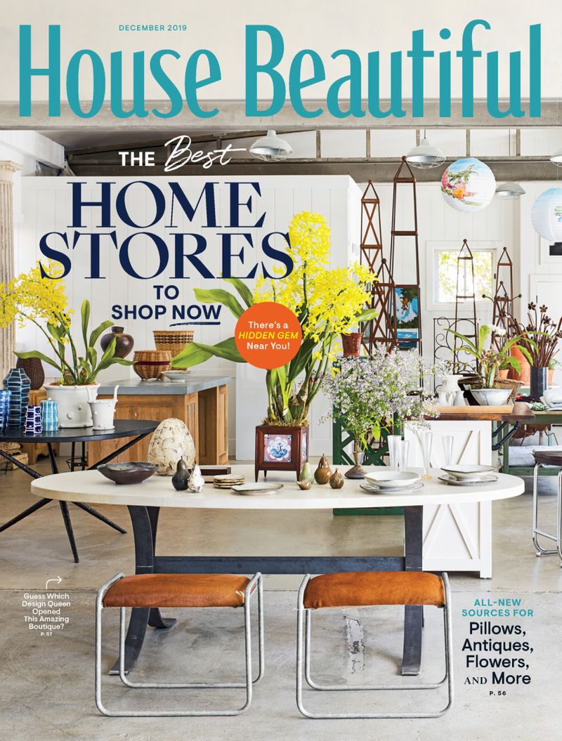 House-Beautiful December 01, 2019 Issue Cover
