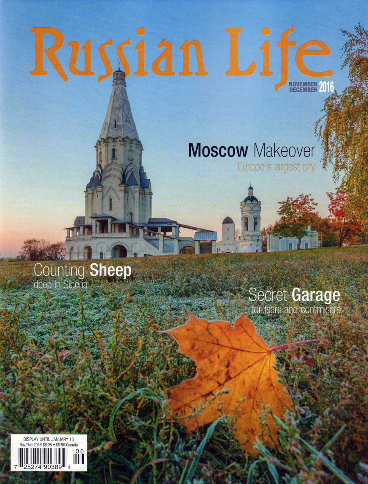Russian-Life November 01, 2016 Issue Cover