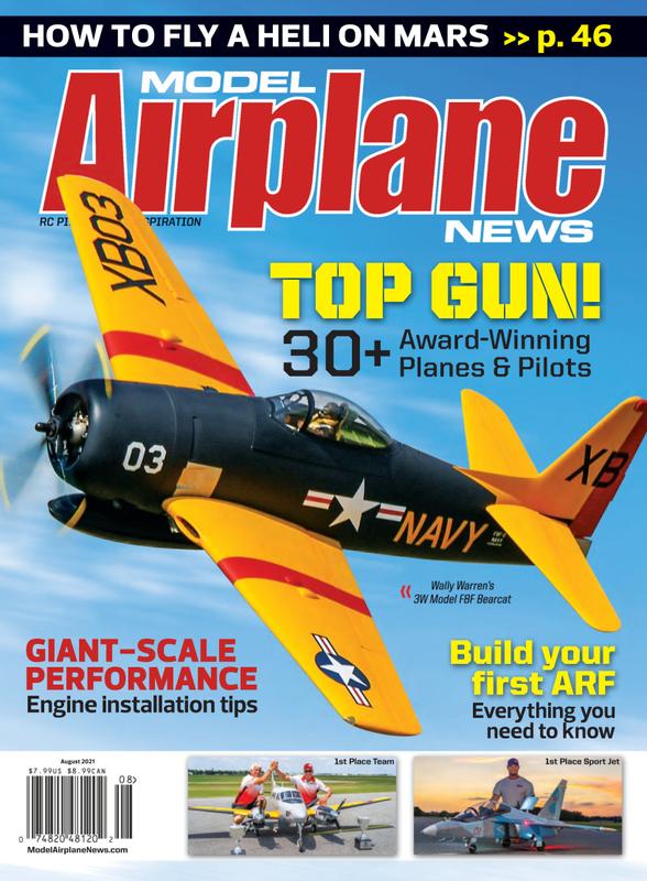Model-Airplane-News August 01, 2021 Issue Cover
