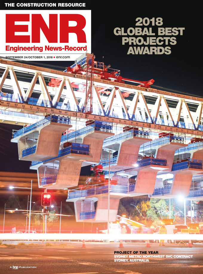 Engineering-News-Record September 24, 2018 Issue Cover