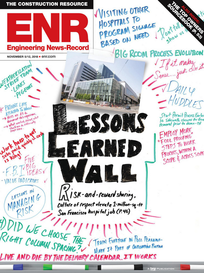 Engineering-News-Record November 05, 2018 Issue Cover