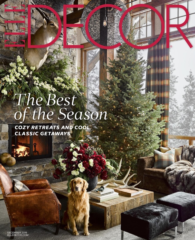 Elle-Decor December 01, 2016 Issue Cover