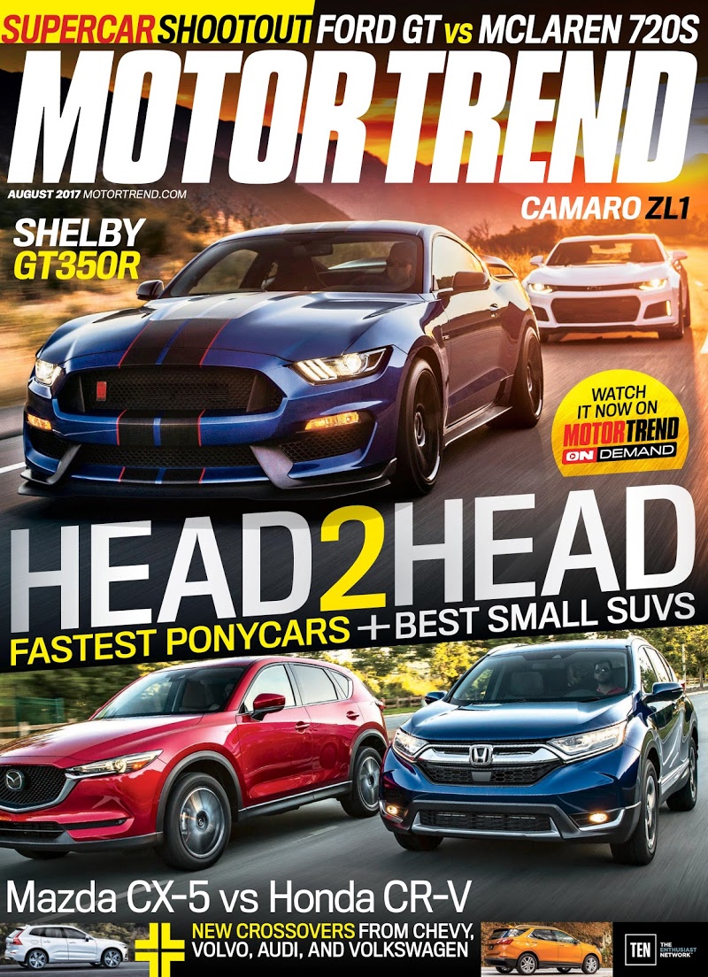 Motor-Trend August 01, 2017 Issue Cover