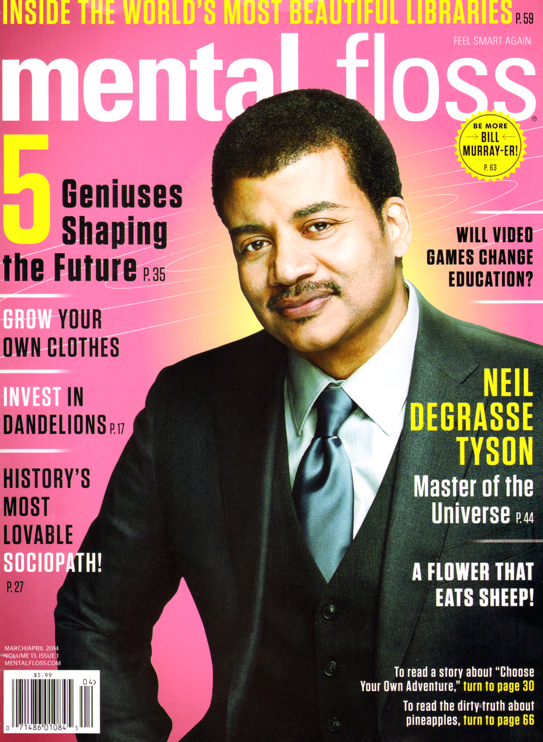 Mental-Floss March 01, 2014 Issue Cover