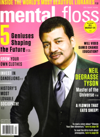 Mental Floss March 01, 2014 Issue Cover