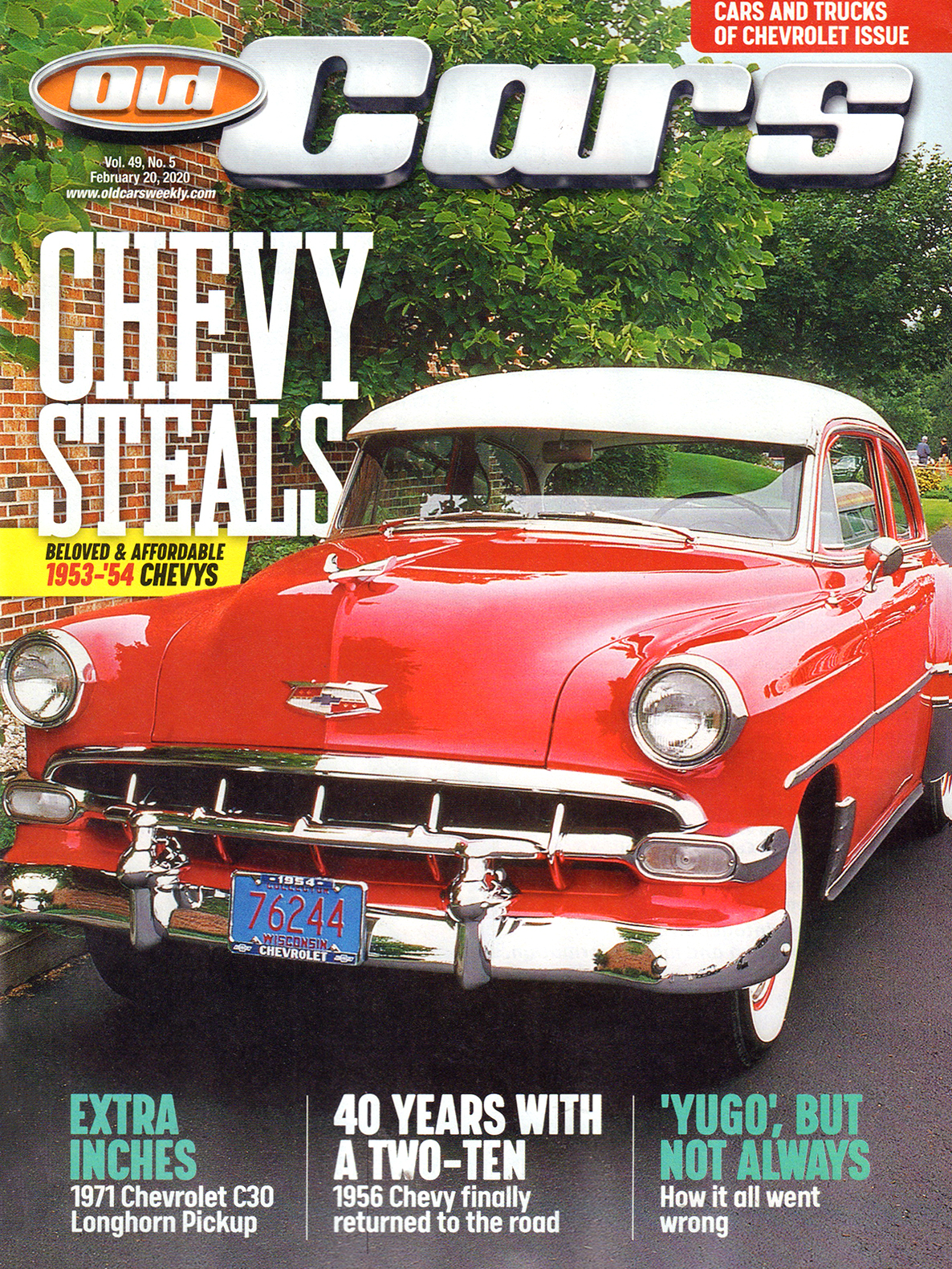 Old-Cars February 20, 2020 Issue Cover