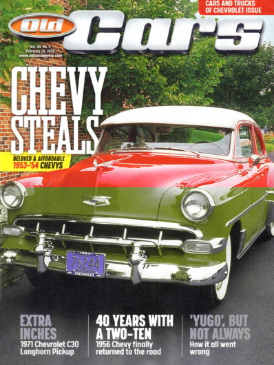 Old Cars February 20, 2020 Issue Cover