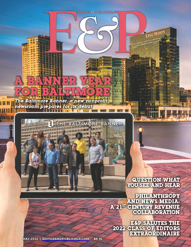 Editor-and-Publisher May 01, 2022 Issue Cover