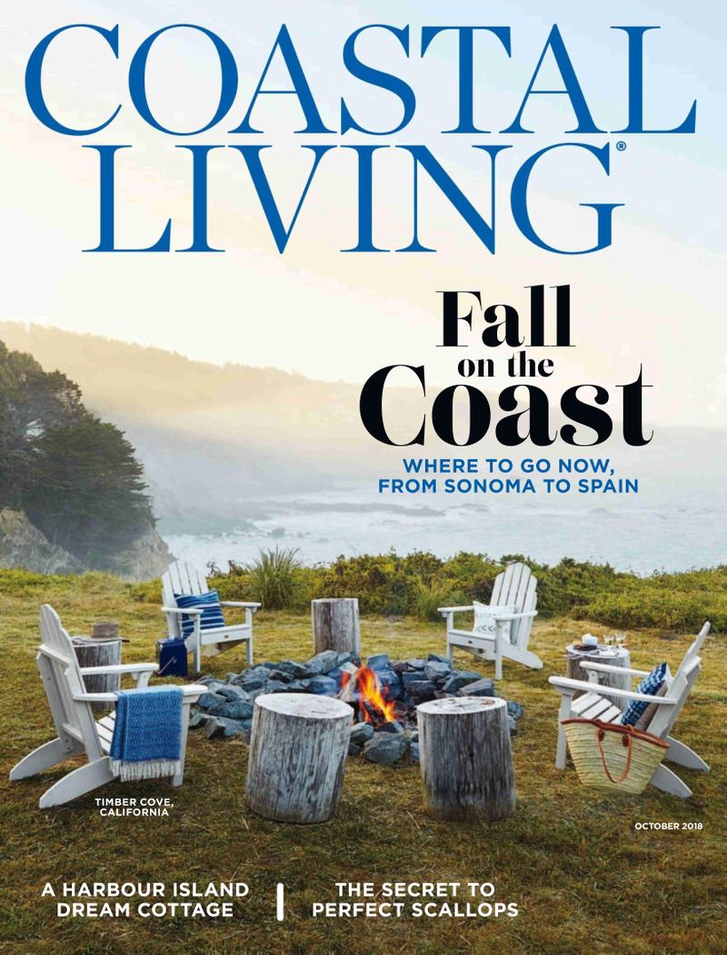 Coastal-Living October 01, 2018 Issue Cover
