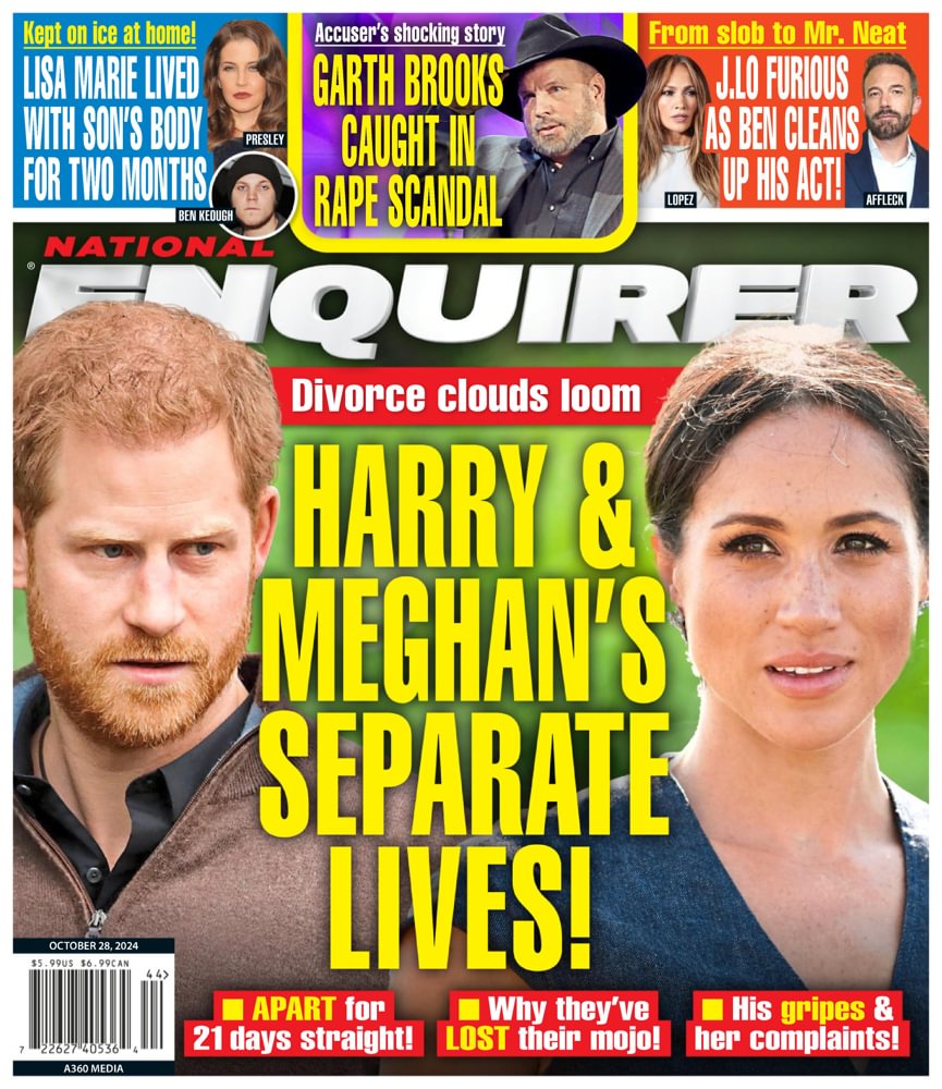 national-enquirer October 28, 2024 Issue Cover