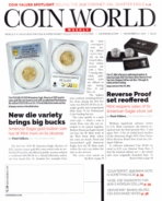 Coin-World-Weekly November 22, 2021 Issue Cover