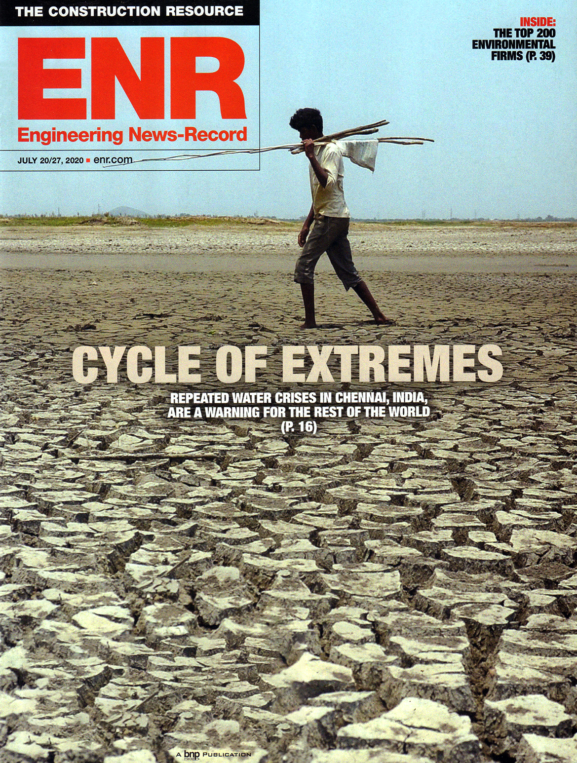 Engineering-News-Record July 20, 2020 Issue Cover