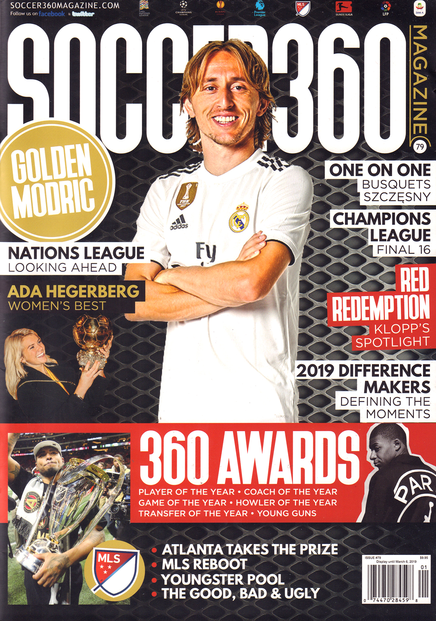 Soccer-360 January 01, 2019 Issue Cover