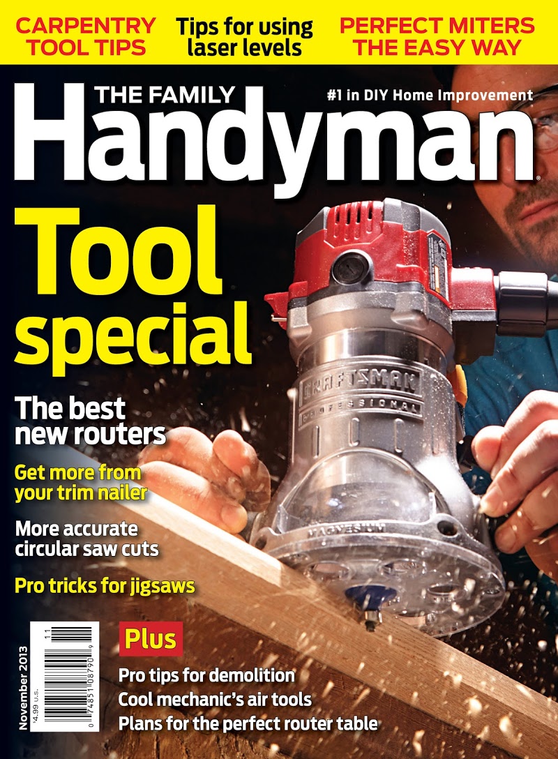 The-Family-Handyman November 01, 2013 Issue Cover
