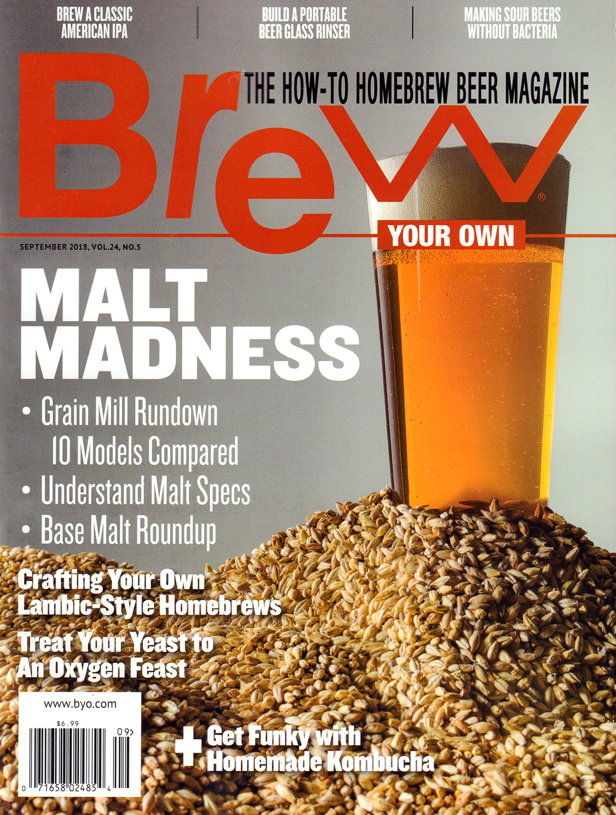 Brew-Your-Own September 01, 2018 Issue Cover