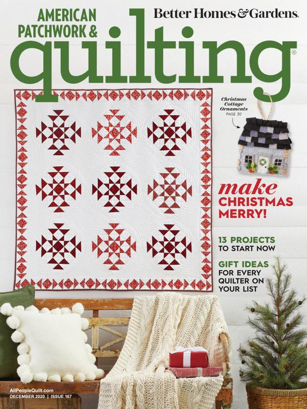 american-patchwork-and-quilting December 01, 2020 Issue Cover