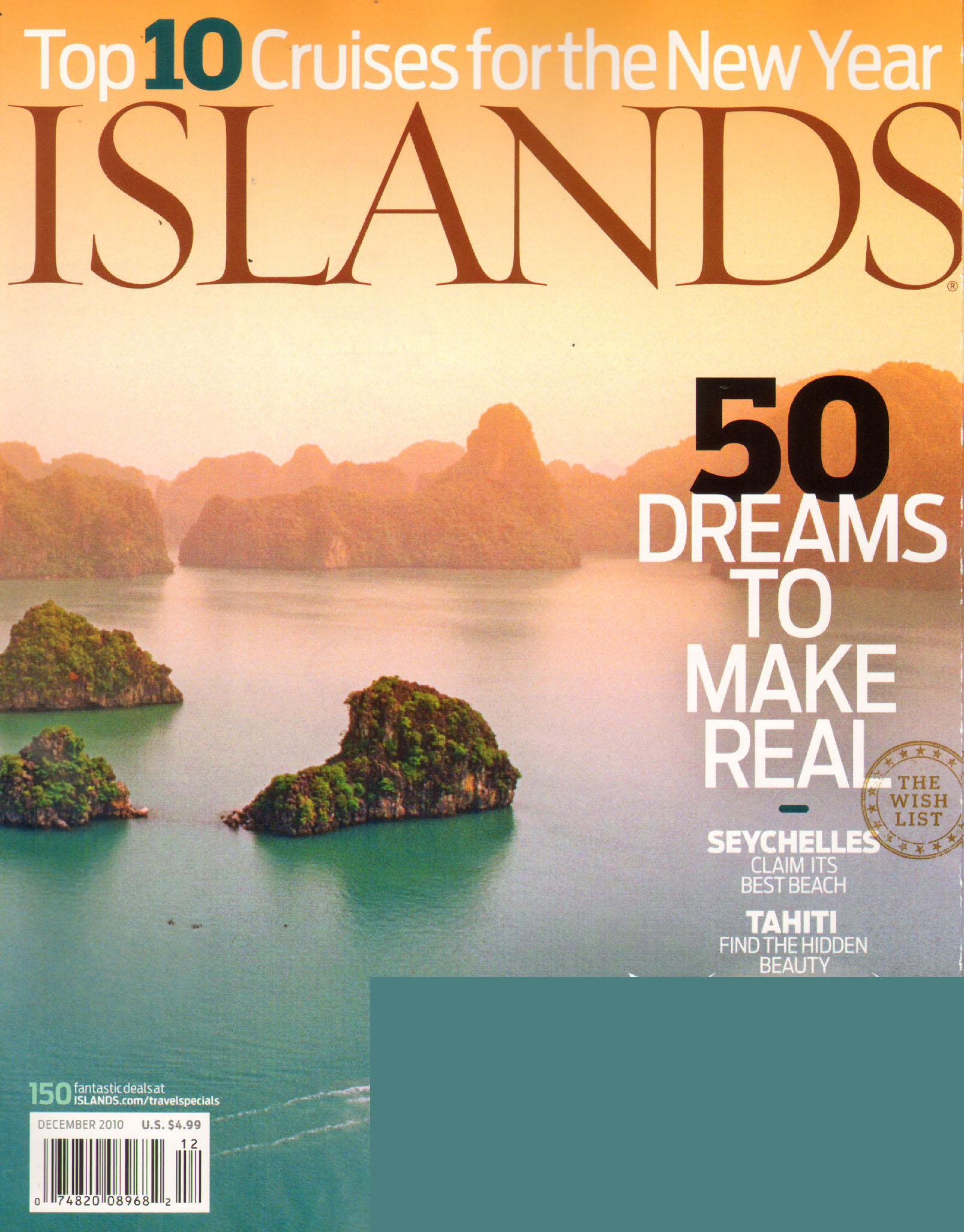 Islands December 01, 2010 Issue Cover