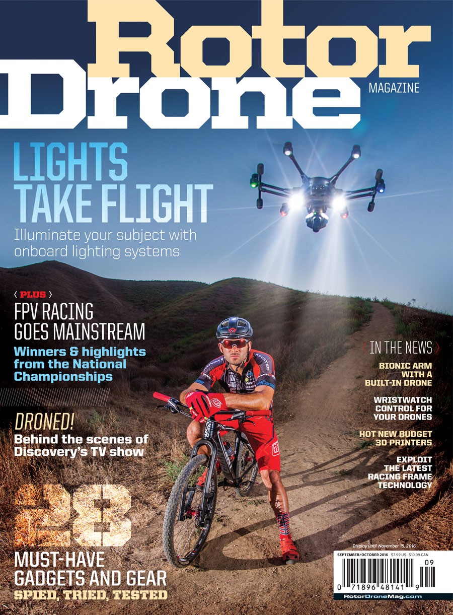 Rotor-Drone-Pro September 01, 2016 Issue Cover