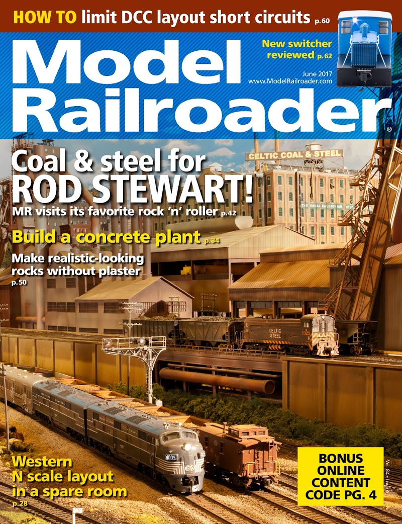 Model-Railroader June 01, 2017 Issue Cover