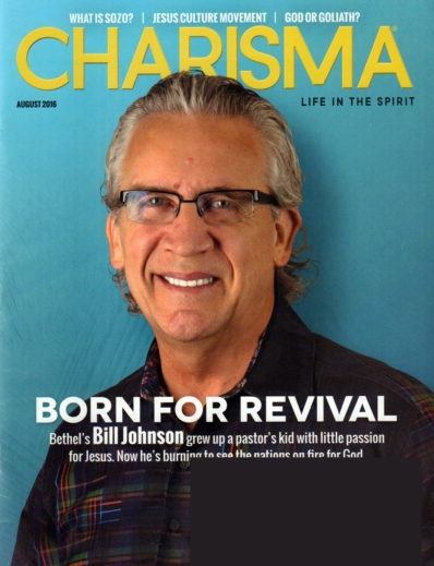 Charisma August 01, 2016 Issue Cover
