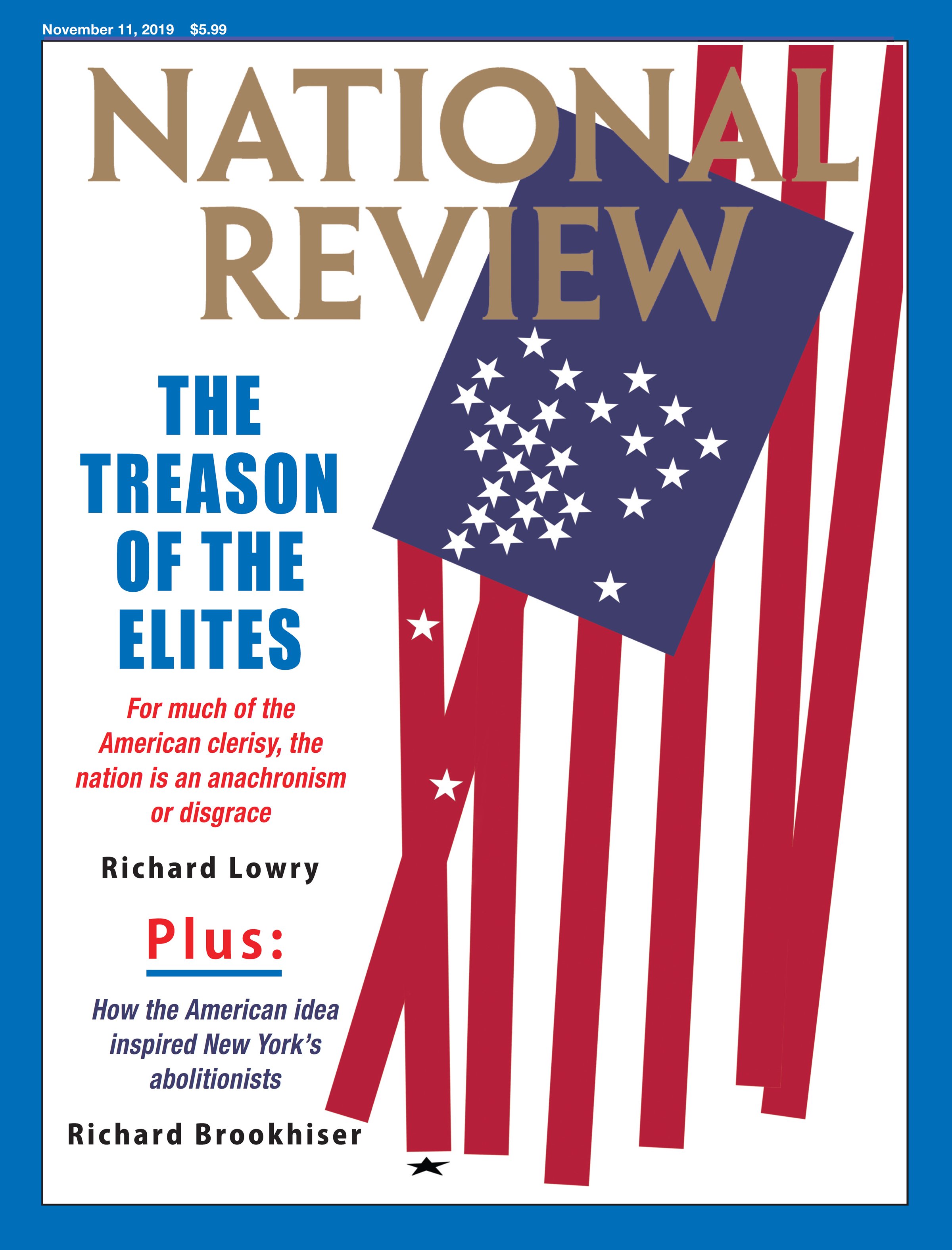 National-Review November 11, 2019 Issue Cover