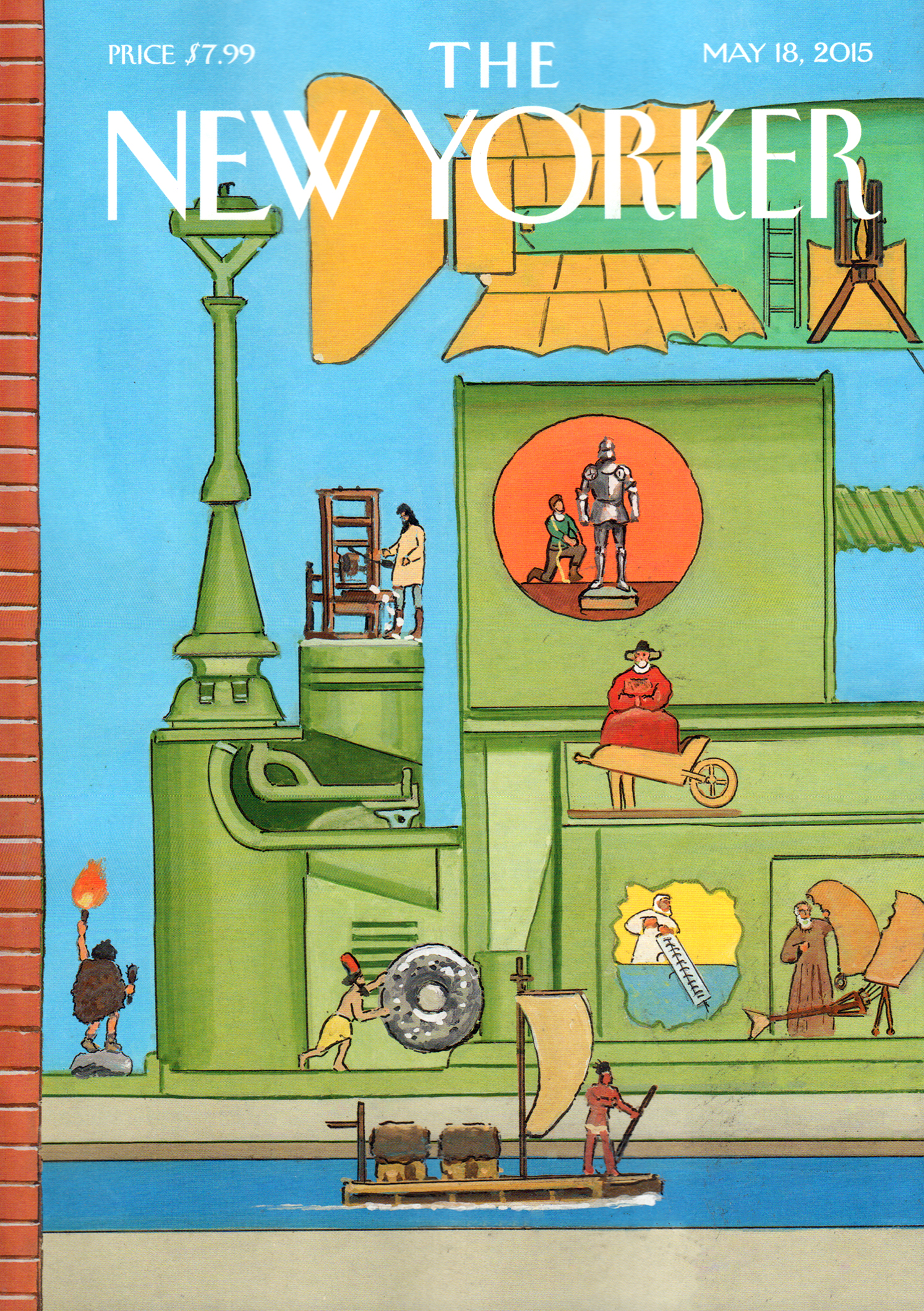 The-New-Yorker May 18, 2015 Issue Cover