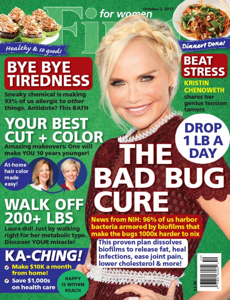first-for-women October 02, 2017 Issue Cover