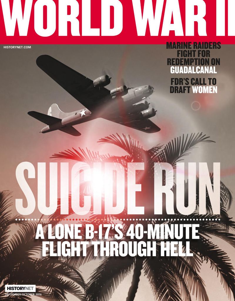 World-War-II September 01, 2016 Issue Cover