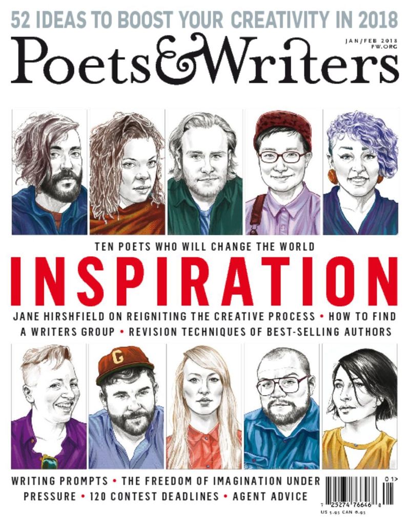 Poets-and-Writers January 01, 2018 Issue Cover