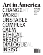 Art-In-America August 01, 2018 Issue Cover