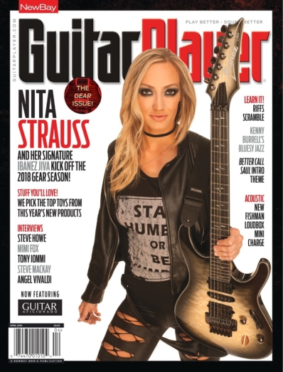 Guitar Player April 01, 2018 Issue Cover
