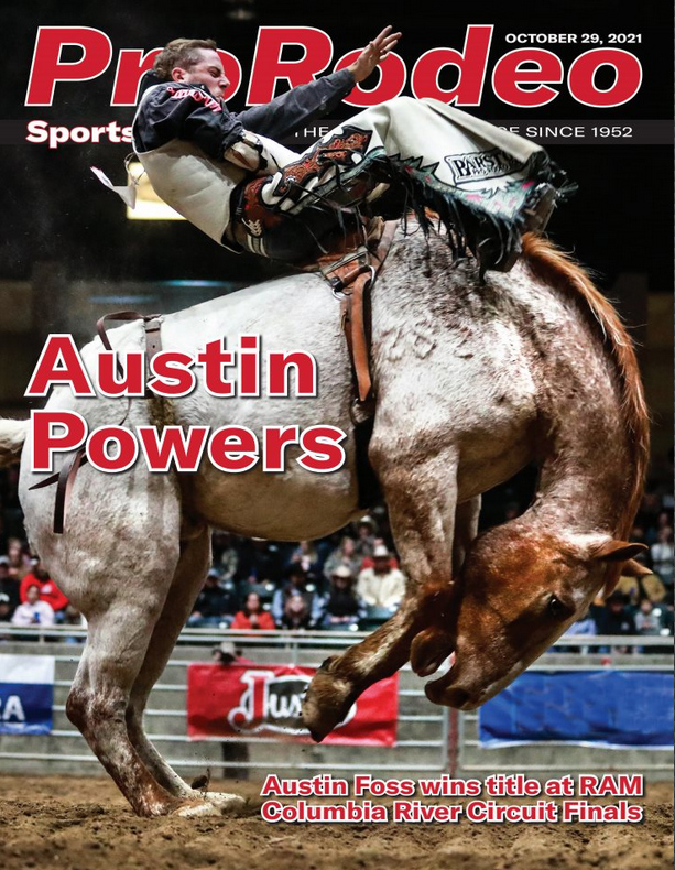 Pro-Rodeo-Sports-News October 29, 2021 Issue Cover