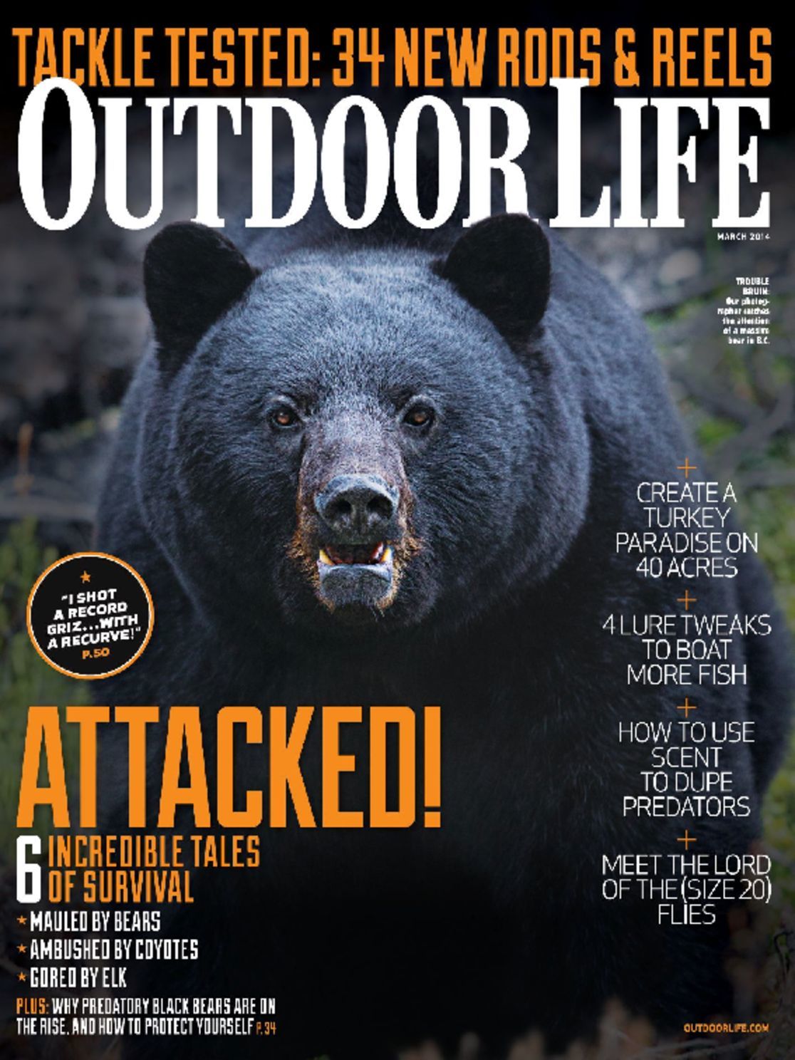 Outdoor-Life March 01, 2014 Issue Cover
