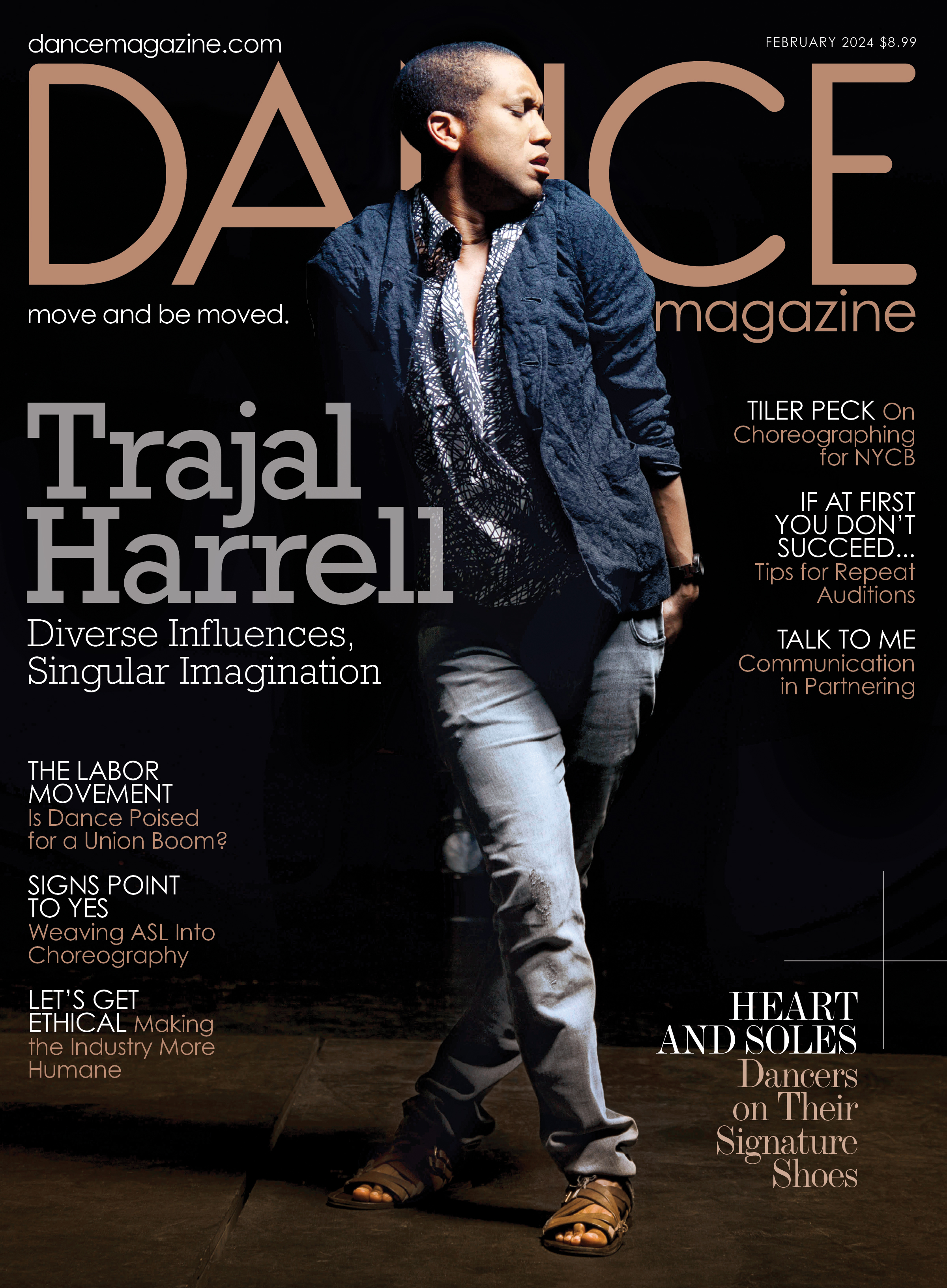 Dance-Magazine February 01, 2024 Issue Cover