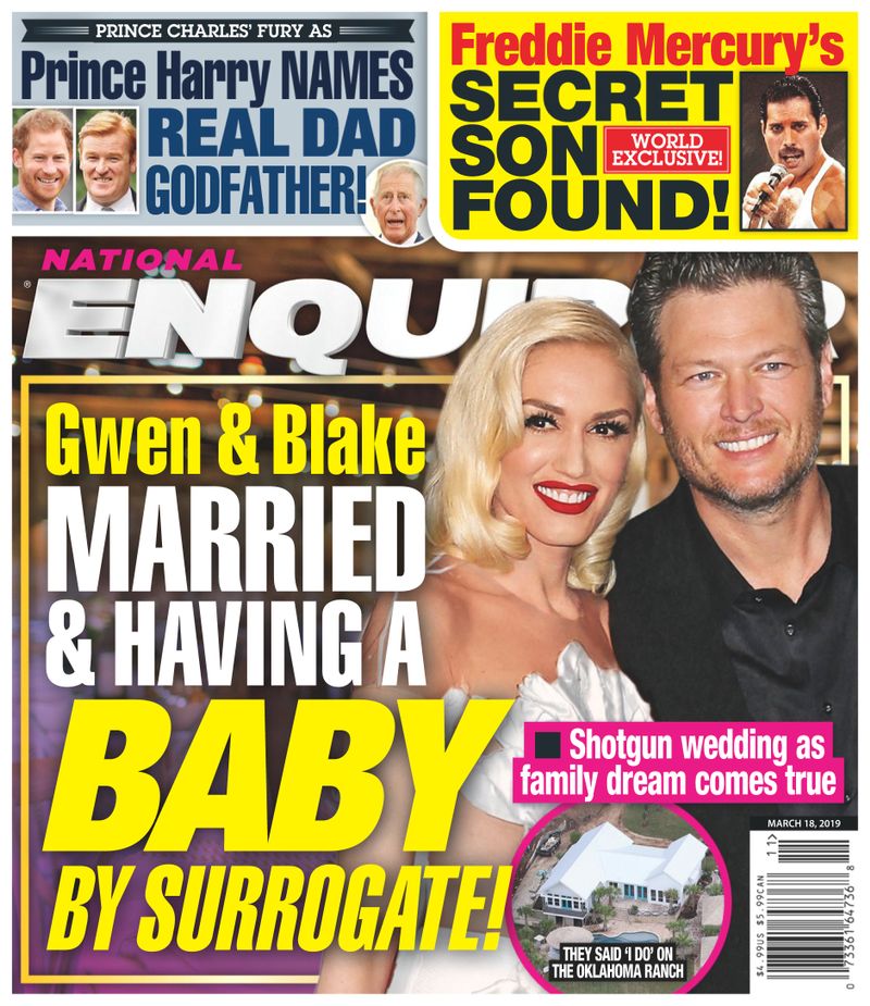 National-Enquirer March 18, 2019 Issue Cover