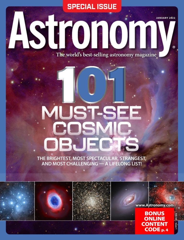 Astronomy January 01, 2022 Issue Cover