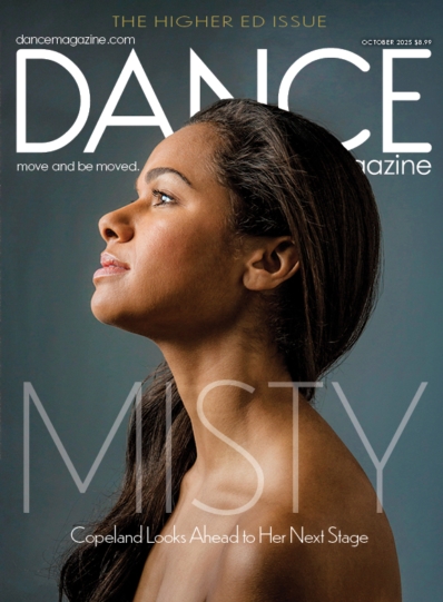 Dance Magazine October 01, 2025 Issue Cover