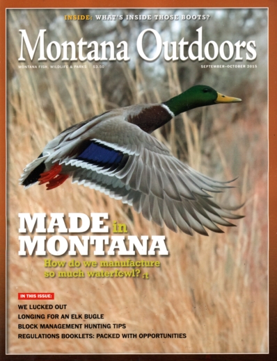 Montana Outdoors September 01, 2015 Issue Cover